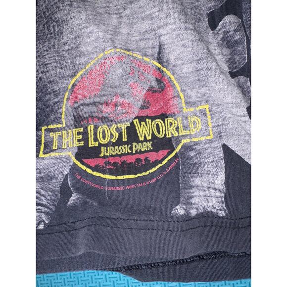 Jurassic park the lost world 1997 AOP XL mens Murina tag vintage shirt - Picture 2 of 10